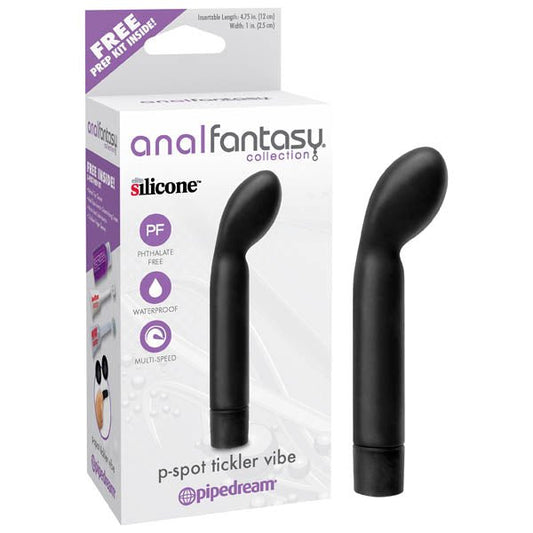 Anal Fantasy Collection P - spot Tickler Vibe - Black 12 cm (4.75'') Prostate Vibrator