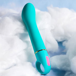 Aria Flirty AF - Teal 16.5 cm Vibrator