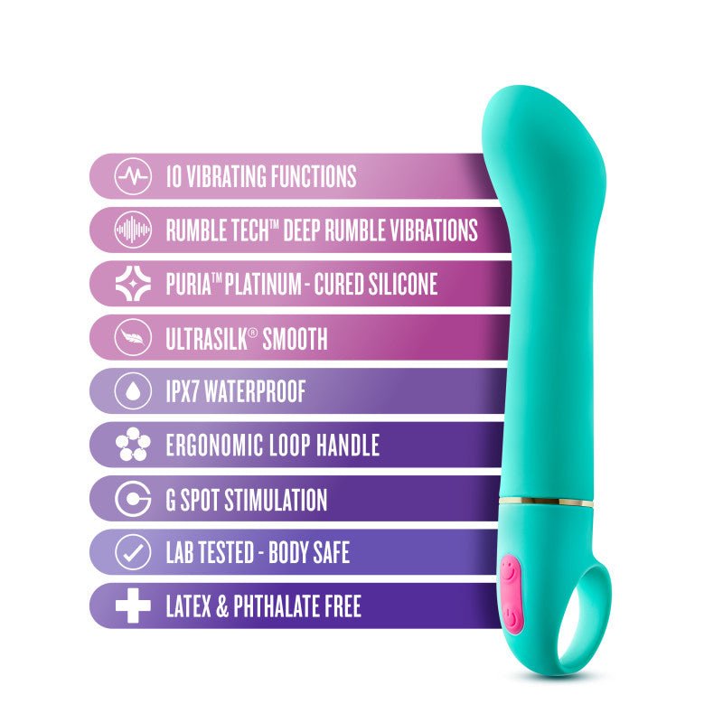 Aria Flirty AF - Teal 16.5 cm Vibrator