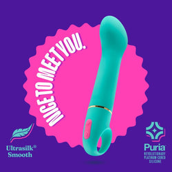 Aria Flirty AF - Teal 16.5 cm Vibrator