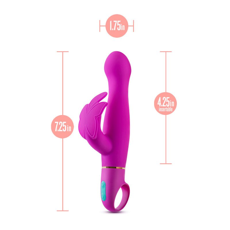 Aria Naughty AF - Plum 18.4 cm Butterfly Vibrator