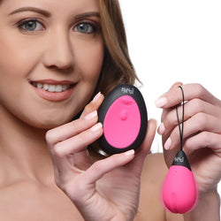 Bang!10X Vibrating Egg & Remote Pink