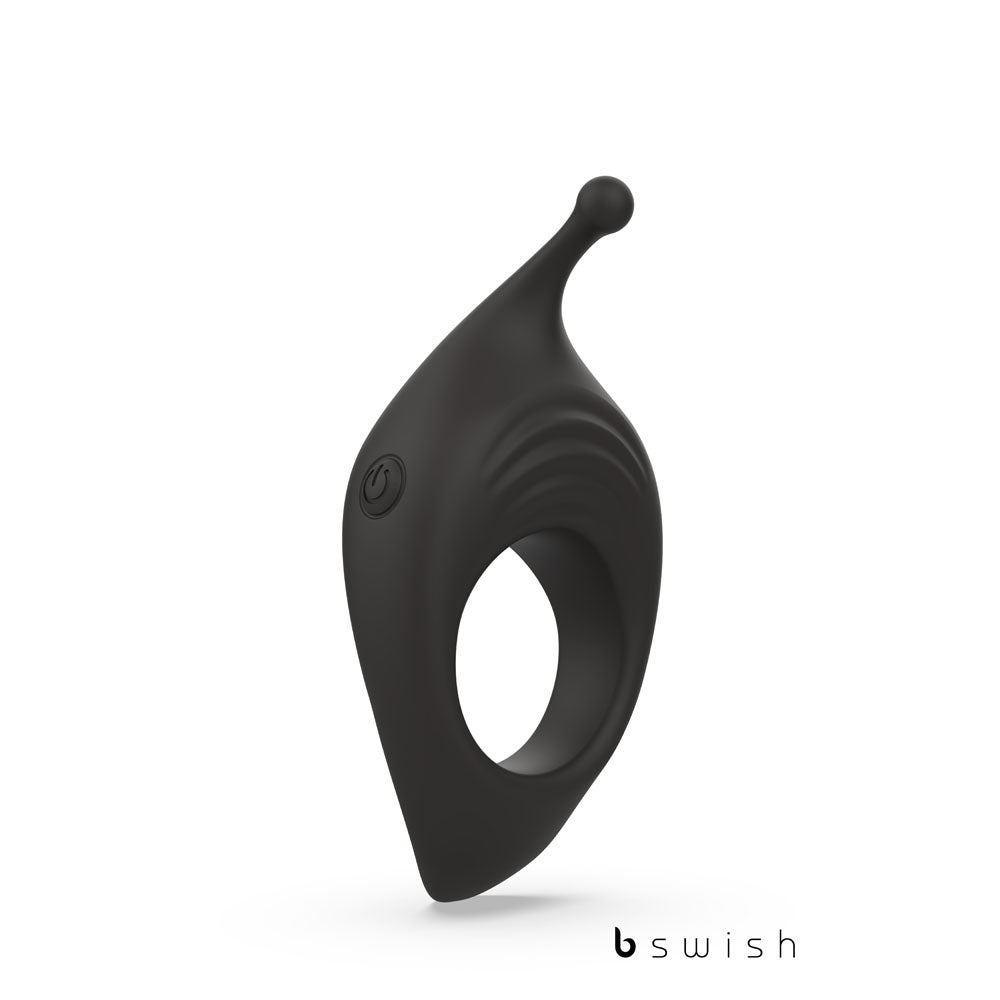 BCharmed Rhythm Infinite Deluxe - Black USB Rechargeable Vibrating Cock Ring