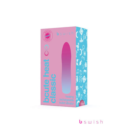 Bcute Infinite Heat Classic - Sunset Pink 10 cm USB Rechargeable Vibrator