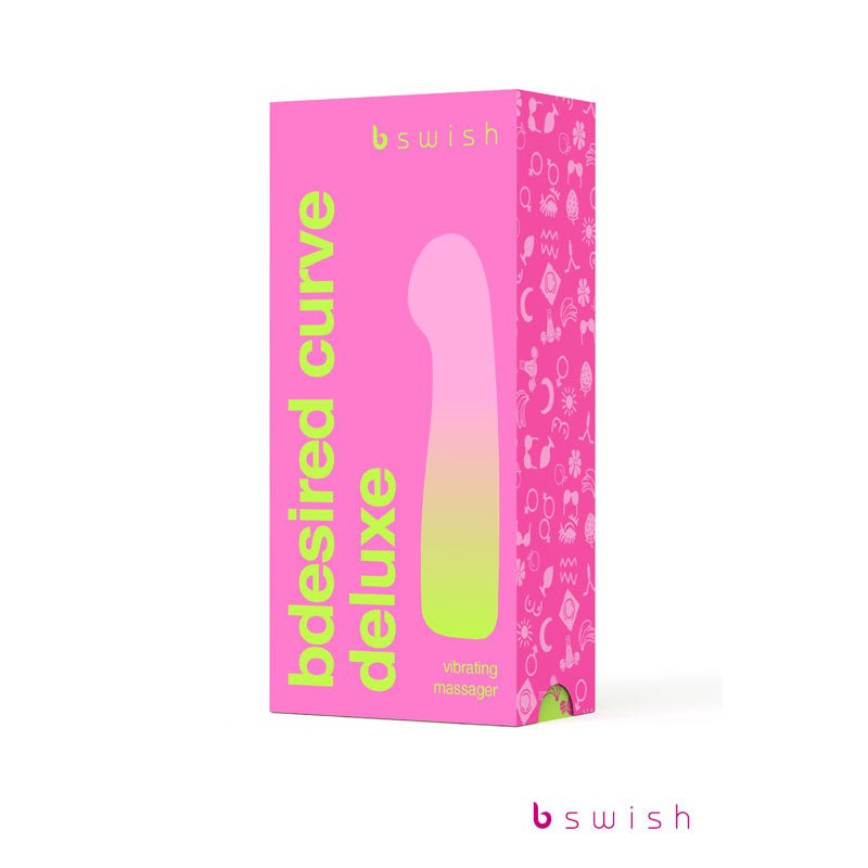 Bdesired Deluxe Curve - Rose - 15.2 cm Vibrator