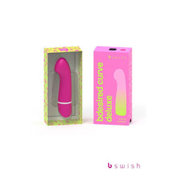 Bdesired Deluxe Curve - Rose - 15.2 cm Vibrator