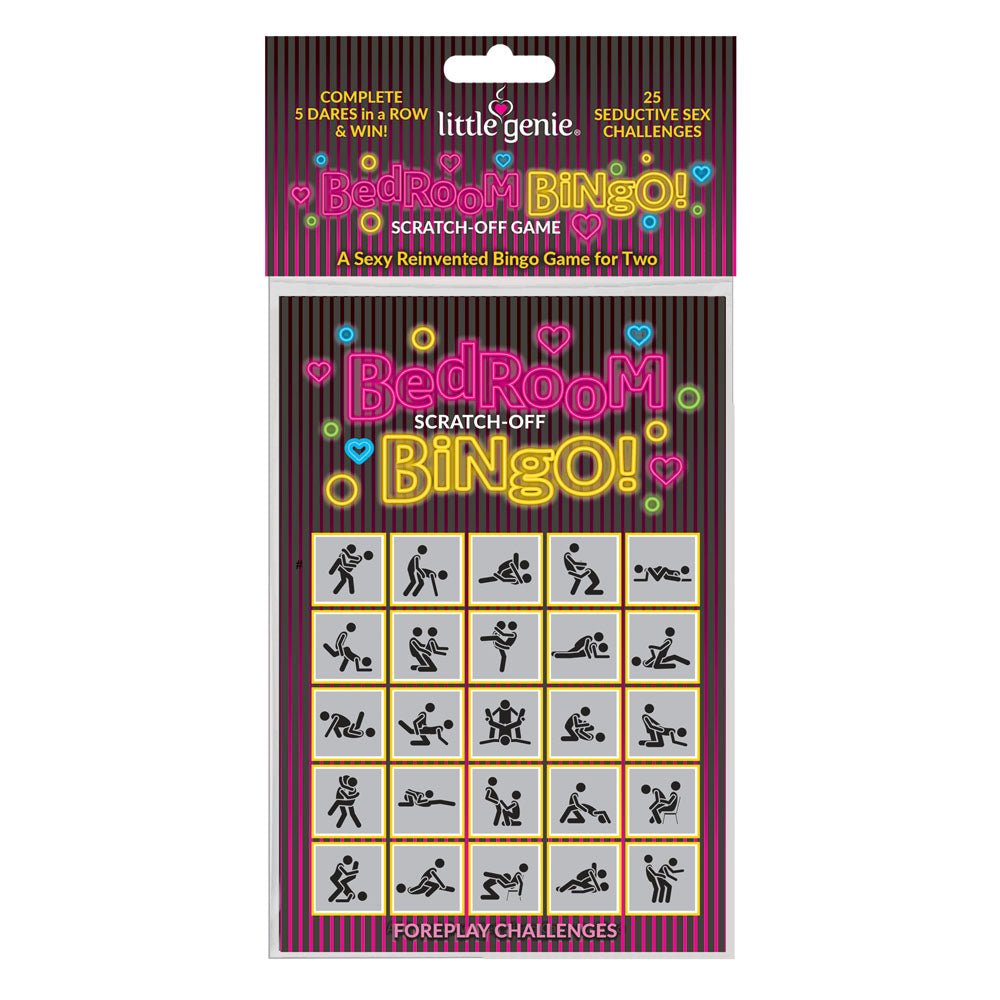 Bedroom Bingo Foreplay Scratcher Card