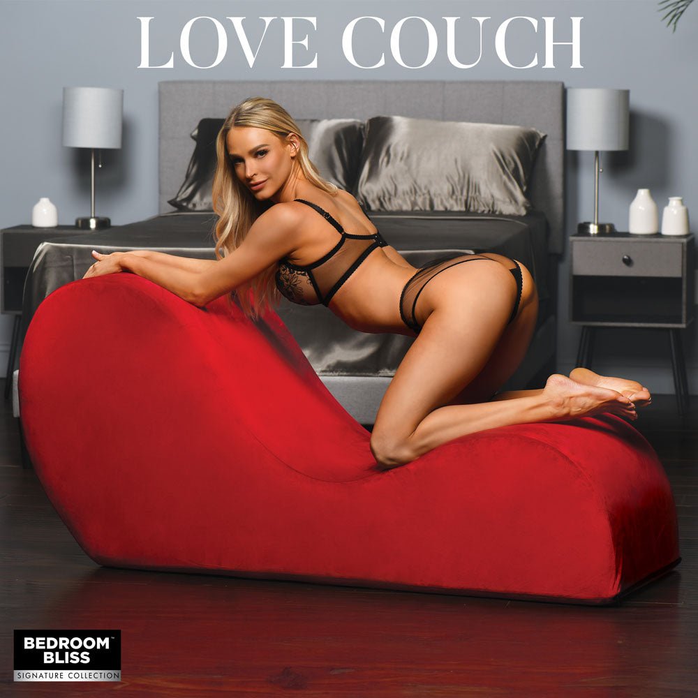 Bedroom Bliss Love Couch Red