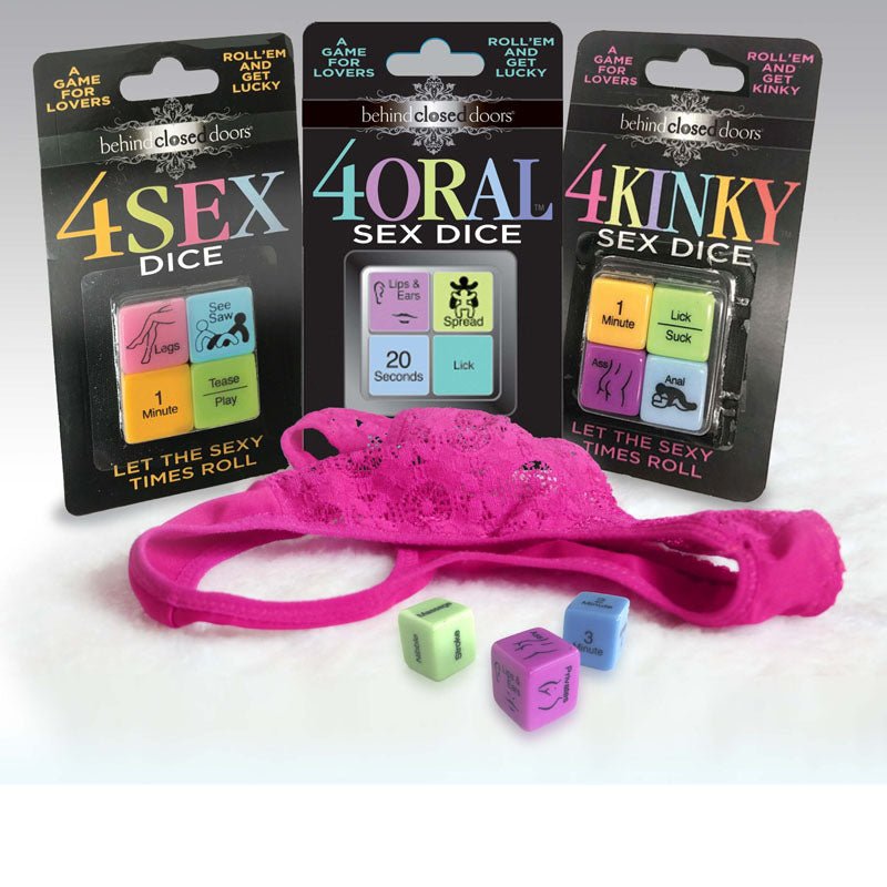 Behind Closed Doors - 4 Kinky Sex Dice