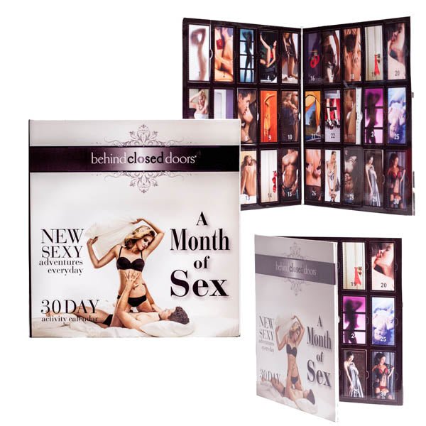 Behind Closed Doors - A Month of Sex - 30 Day Activity Calendar