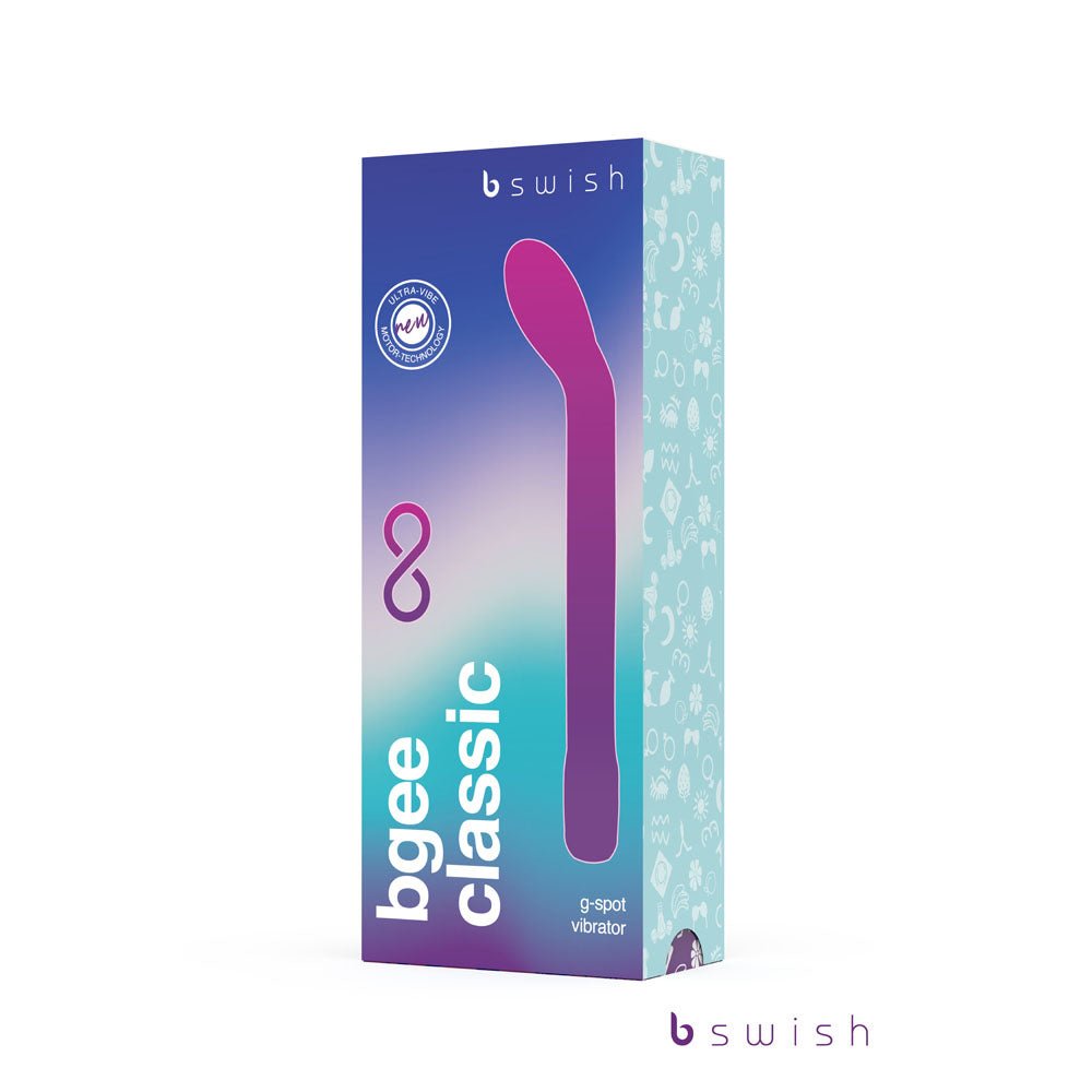 Bgee Infinite Classic - Purple 18 cm USB Rechargeable Vibrator