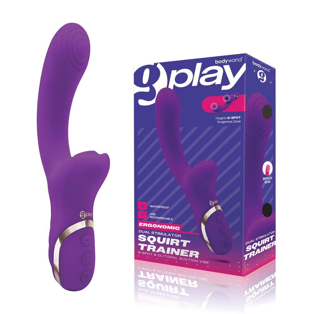 Bodywand G - Play Dual Stimulator Squirt Trainer Purple