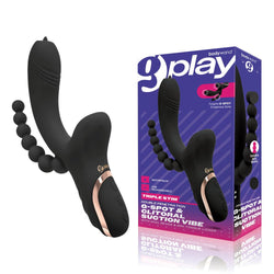 Bodywand G - Play G - Spot & Clitoral Suction Vibe Black