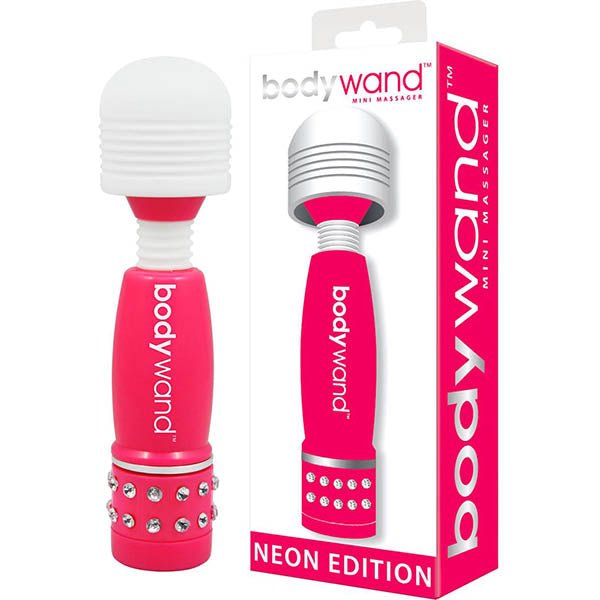 Bodywand Mini Massager Neon Edition - Mini Massage Wand Pink