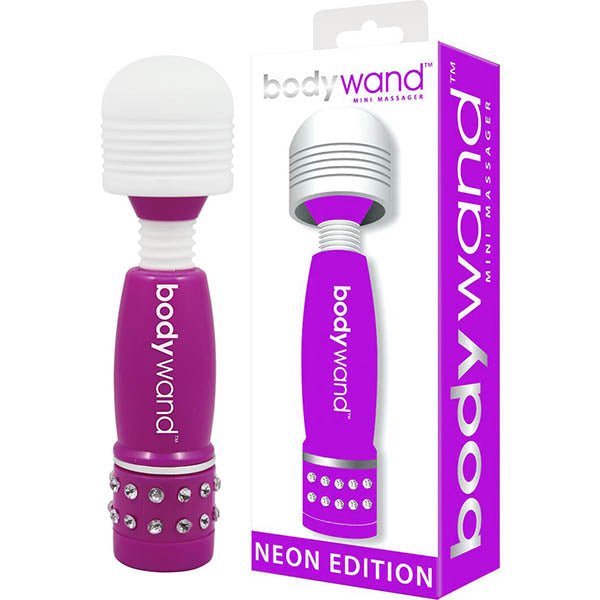 Bodywand Mini Massager Neon Edition Mini Massage Wand Purple