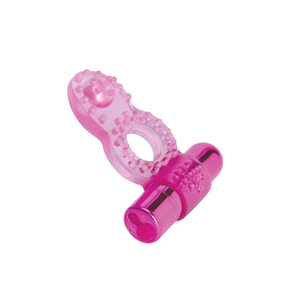 Bodywand Rechargeable Deluxe Orgasm Enhancer Ring Pink Vibrating Cock Ring