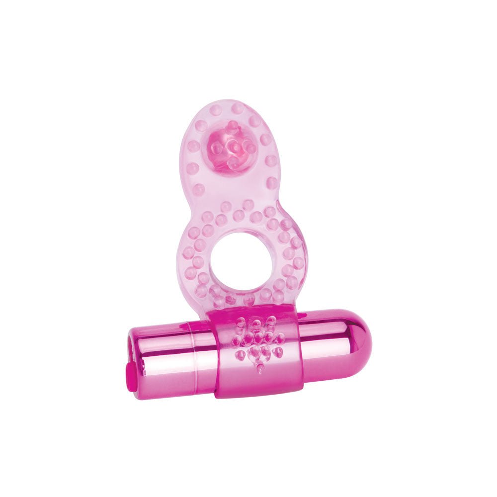 Bodywand Rechargeable Deluxe Orgasm Enhancer Ring Pink Vibrating Cock Ring