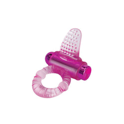 Bodywand Rechargeable Lick It Pleasure Ring Pink Vibrating Cock Ring