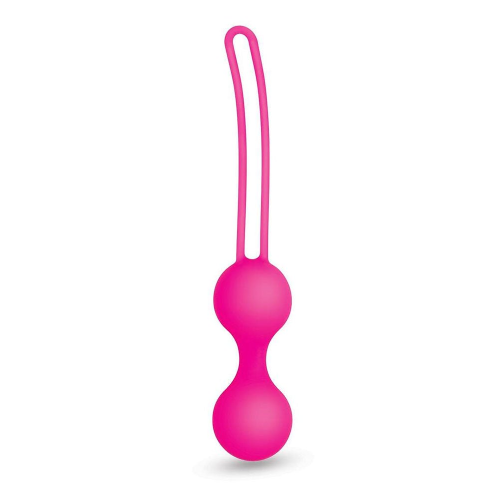 Bodywand Squeeze Medium Kegel Duo - Pink Kegel Balls - 50 grams