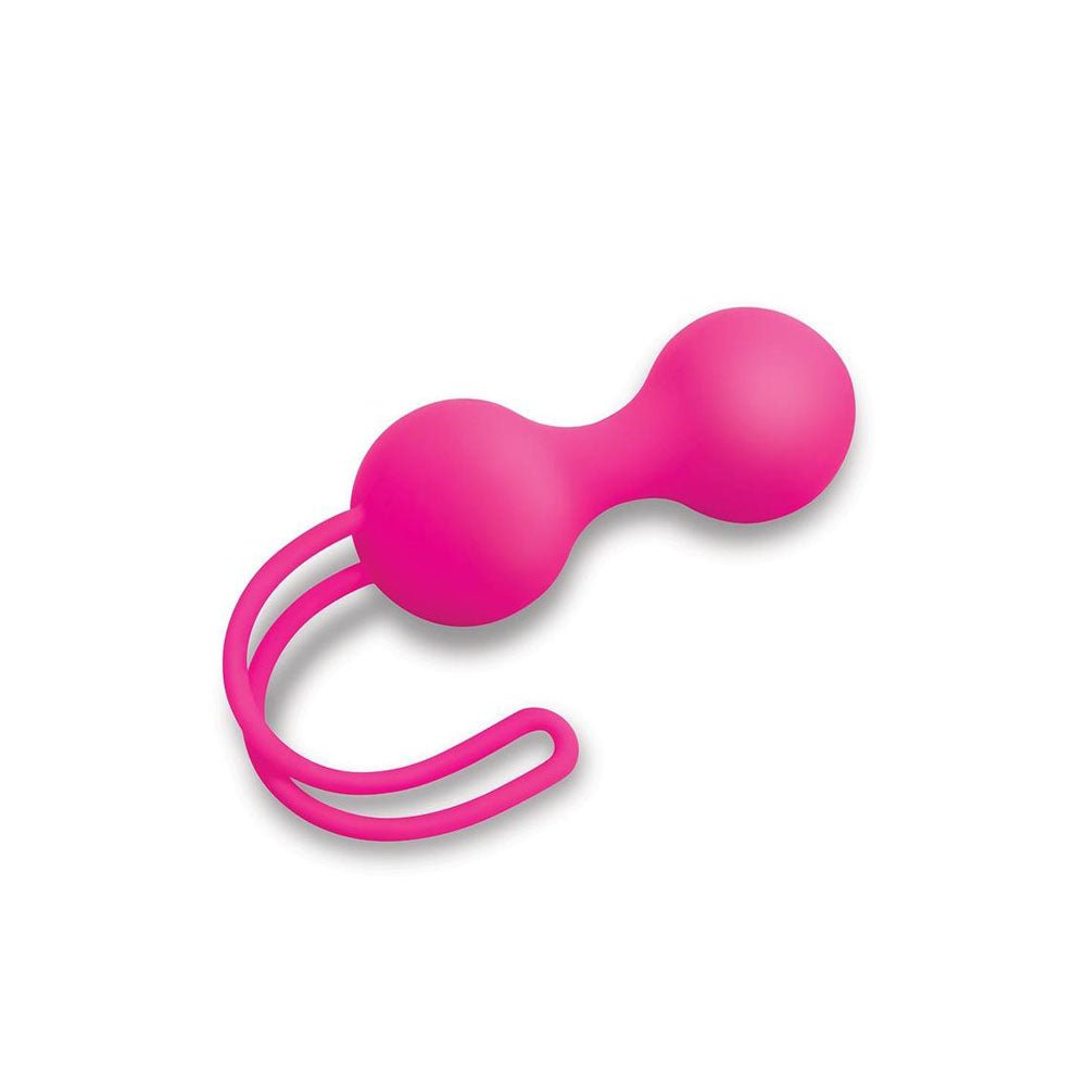 Bodywand Squeeze Medium Kegel Duo - Pink Kegel Balls - 50 grams