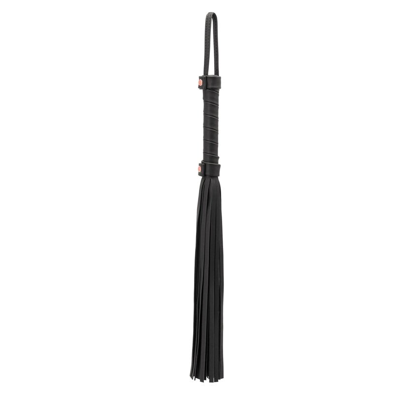 Bondage Couture Flogger - Black Flogger Whip