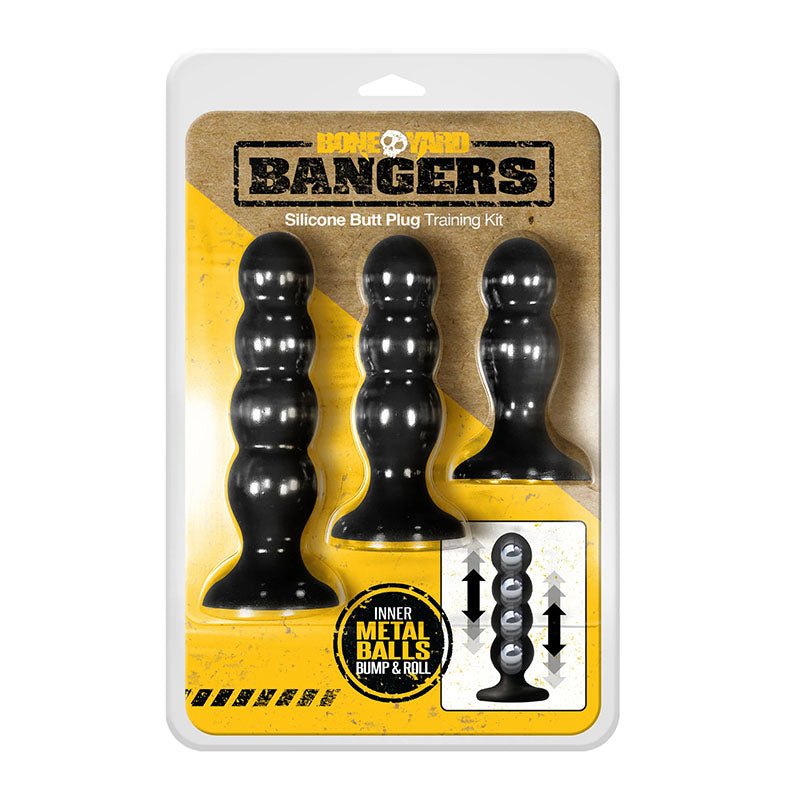 Boneyard Bangers - Silicone Butt Plug Training Kit