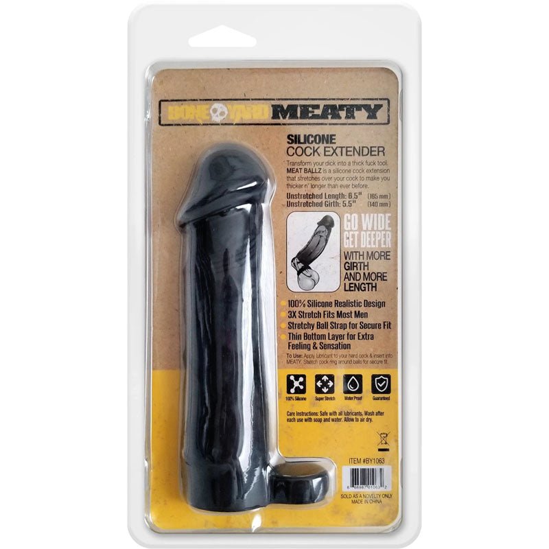 Boneyard Meaty Cock Extender Black