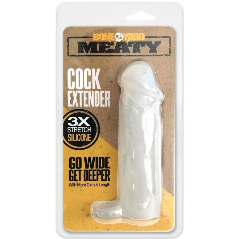 Boneyard Meaty Cock Extender Clear