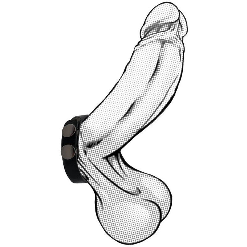 Boneyard Silicone Cock Strap Black