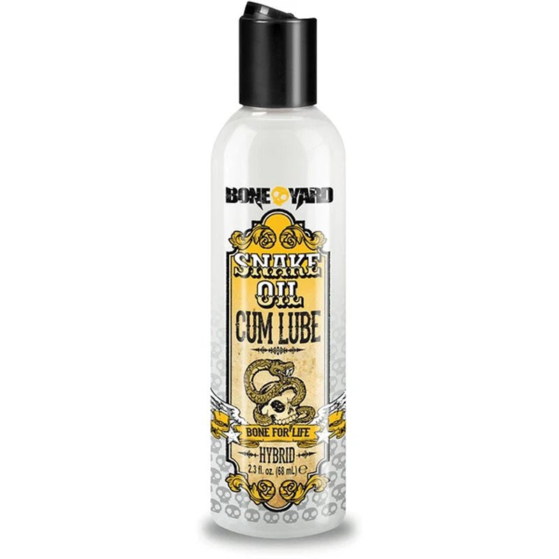 Boneyard Snake Oil Cum Lube - Hybrid Cum Lubricant 60 ml Bottle