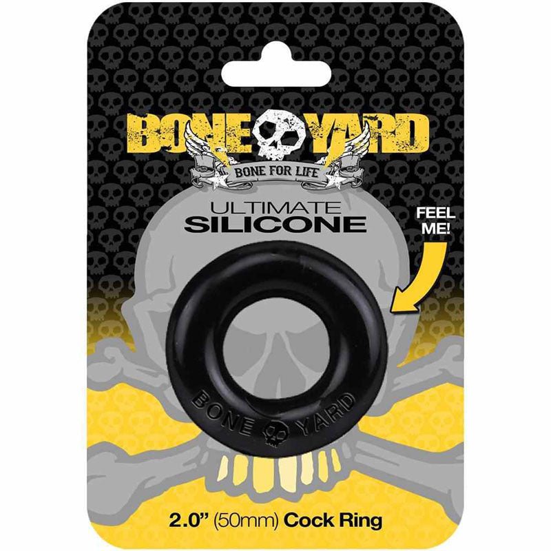 Boneyard Ultimate Silicone Ring Black