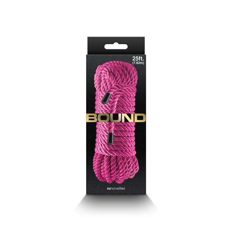 Bound Rope - Pink - Pink Bondage Rope - 7.6 metre length