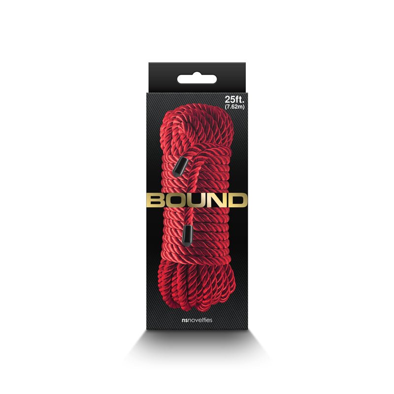 Bound Rope - Red Bondage Rope - 7.6 metre length