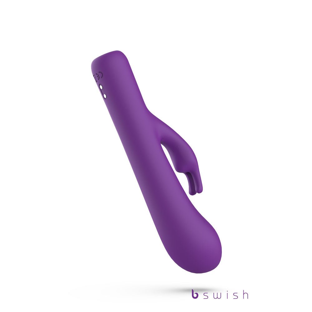 Bwild Bunny Infinite Deluxe - Purple 19.3 cm USB Rechargeable Rabbit Vibrator