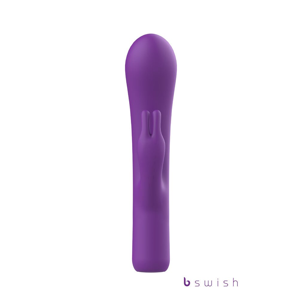 Bwild Bunny Infinite Deluxe - Purple 19.3 cm USB Rechargeable Rabbit Vibrator