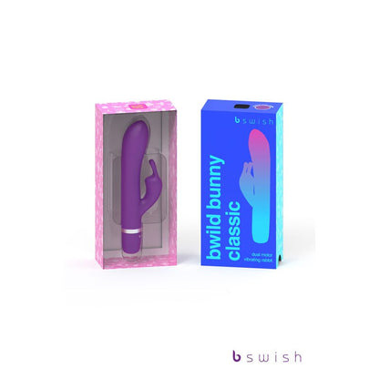 Bwild Classic Bunny - Purple - Purple 15.2 cm (6'') Rabbit Vibrator