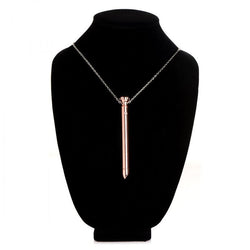 Charmed 7X Vibrating Necklace - 11 cm USB Rechargeable Vibrating Necklace