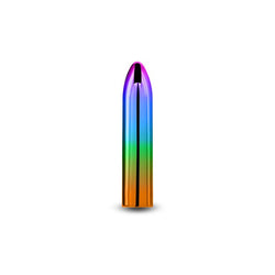 Chroma Rainbow - Medium - Metallic Rainbow 9 cm USB Rechargeable Mini Vibrator