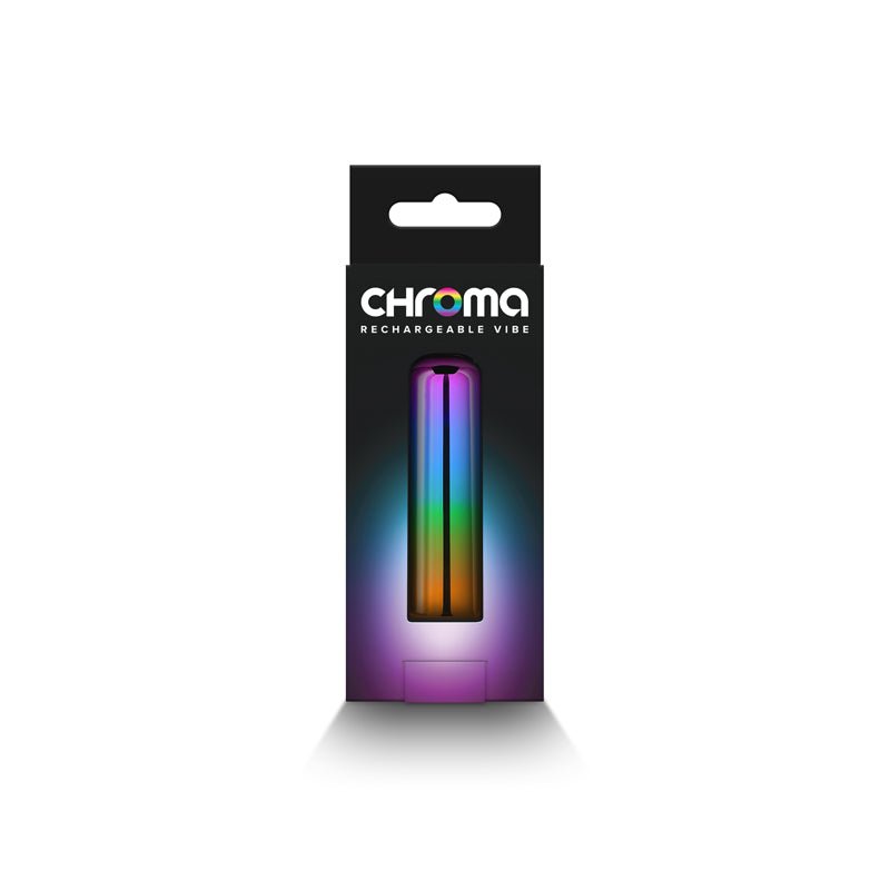 Chroma Rainbow - Small - Metallic Rainbow 6.8 cm USB Rechargeable Bullet