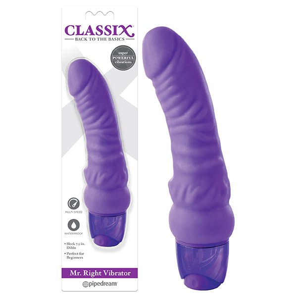 Classix Mr Right Vibe - Purple 19.1 cm (7.5'') Vibrator