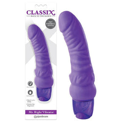 Classix Mr Right Vibe - Purple 19.1 cm (7.5'') Vibrator