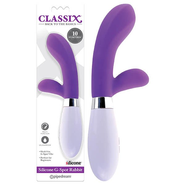 Classix Silicone G - Spot Rabbit - Purple 20.3 cm (8'') Rabbit Vibrator