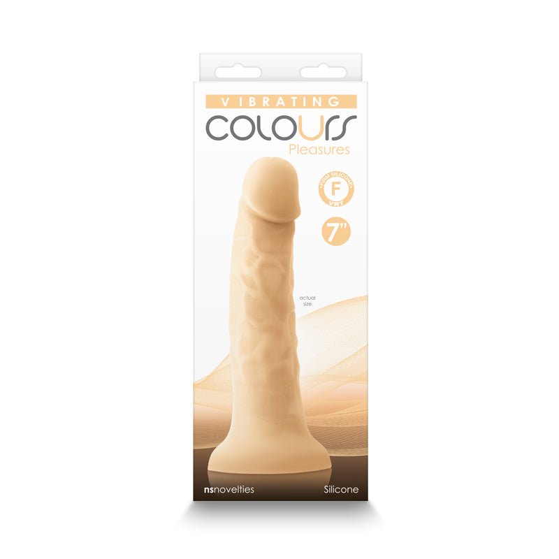 Colours Pleasures - 20.7 cm Flesh USB Rechargeable Vibrating Dong