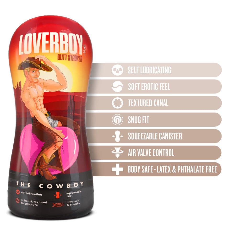 Coverboy The Cowboy Flesh Male Ass Stroker