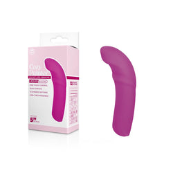 Cozy Pointer - Pink 12.7 cm USB Rechargeable Curved Mini Vibrator