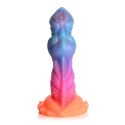 Creature Cocks Aqua-Cock - Glow in Dark Multi-Coloured 19.3 cm Fantasy Dildo