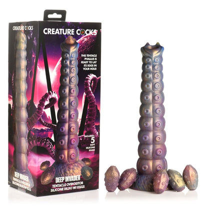 Creature Cocks Deep Invader Multi - Coloured 22.9 cm Ovipositor Fantasy Dildo