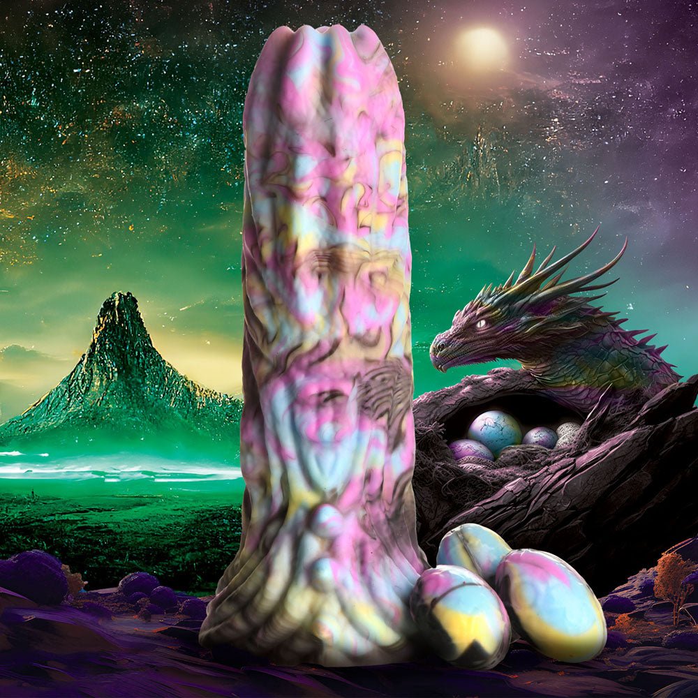 Creature Cocks Dragon Spawn Multi-Coloured 18.5 cm Ovipositor Fantasy Dildo