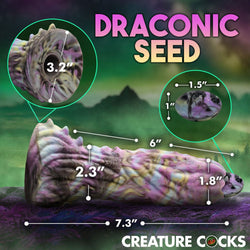 Creature Cocks Dragon Spawn Multi-Coloured 18.5 cm Ovipositor Fantasy Dildo