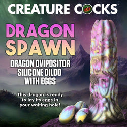 Creature Cocks Dragon Spawn Multi-Coloured 18.5 cm Ovipositor Fantasy Dildo